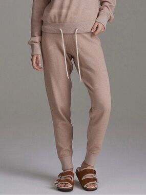 Varley Alice Cotton Knit Sweatpants